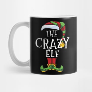 Crazy Elf Family Matching Christmas Holiday Group Gift Pajama Mug